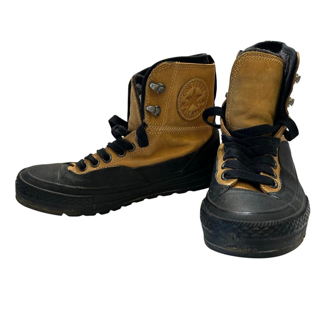 Converse Chuck Taylor All Star Tekoa Hi Top Antiqued Black Unisex Sneaker Boots